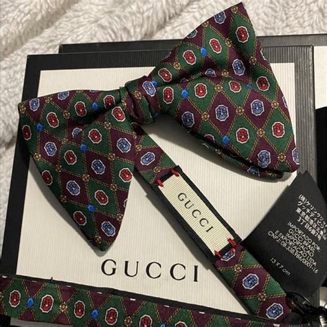 pink gucci bow tie|gucci bow tie for men.